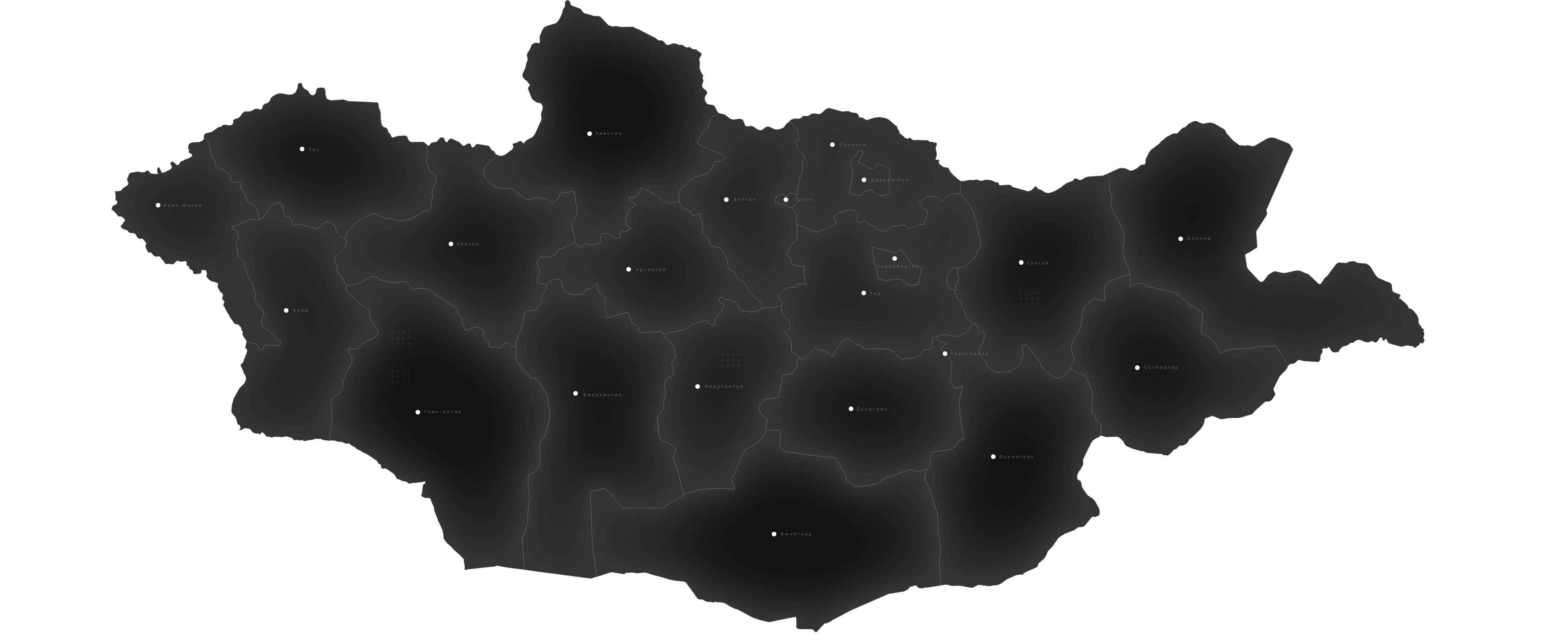 Map of Mongolia